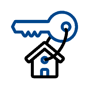 Ikona wynajmu nieruchomości